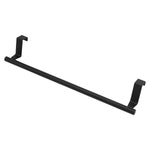Giá Treo Khăn Không Cần Đục Lỗ Bằng Thép Không Gỉ Treo Cửa Tủ, 23.5cm Bạc, 23.5cm Đen, 36.5cm Bạc, 36.5cm Đen, 36.5cm Trắng