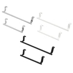 Giá Treo Khăn Không Cần Đục Lỗ Bằng Thép Không Gỉ Treo Cửa Tủ, 23.5cm Bạc, 23.5cm Đen, 36.5cm Bạc, 36.5cm Đen, 36.5cm Trắng