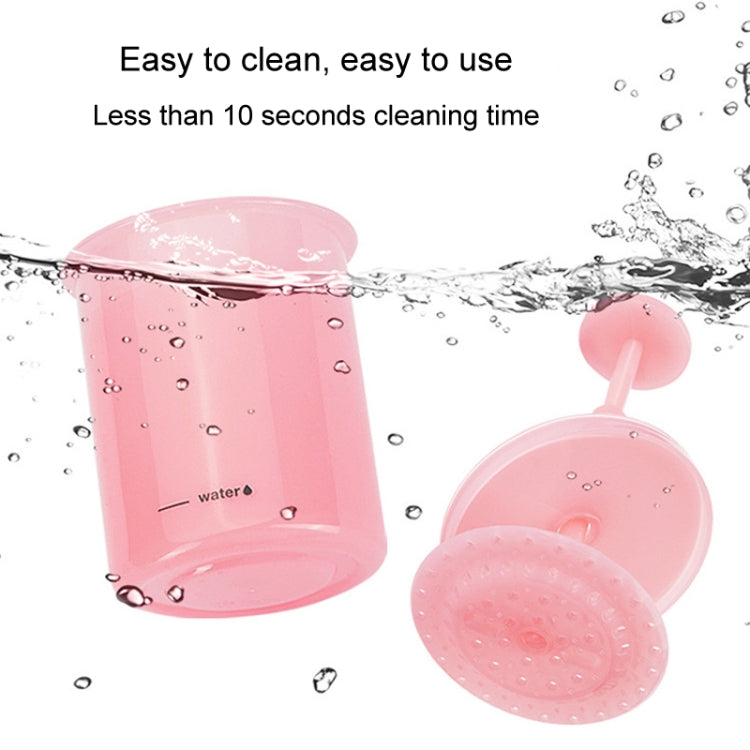 Cốc Tạo Bọt Sữa Rửa Mặt Di Động Thủ Công, Cốc Tạo Bọt, Màu Tím Nhỏ, Trong Suốt Nhỏ, Hồng Nhỏ, Tím Lớn, Trong Suốt Lớn, Hồng Lớn