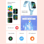 K26H Đồng hồ điện thoại trẻ em 4G với màn hình cảm ứng 1.83 inch, camera trước, SOS, định vị GPS