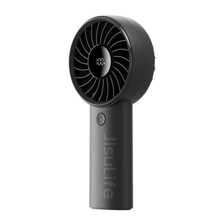 Quạt cầm tay nhỏ gọn sạc lại JisuLife Life4, 3600mAh màu xám, 3600mAh màu đen, 3600mAh màu hồng, 5000mAh màu xám, 5000mAh màu đen, 5000mAh màu hồng