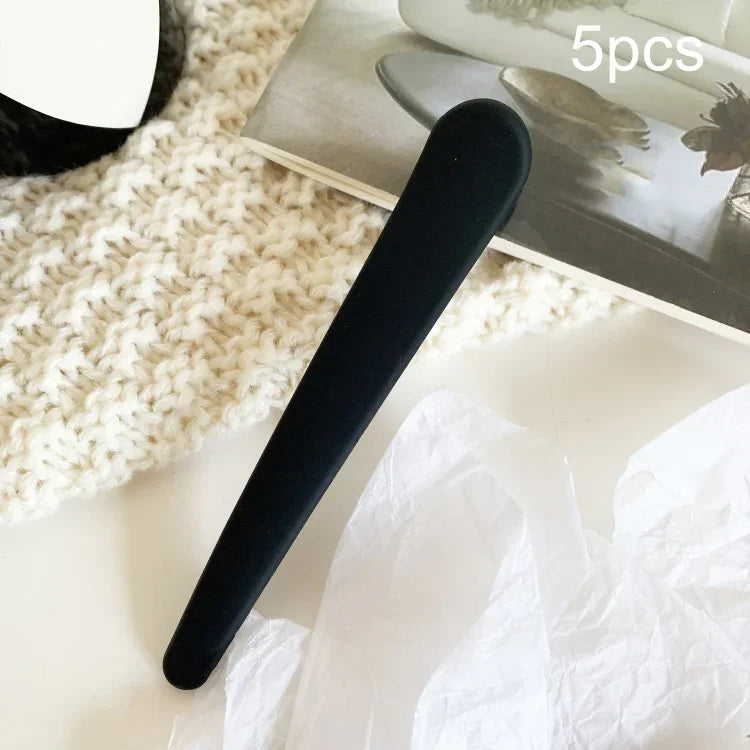 5 chiếc kẹp mỏ vịt 7,8cm kẹp mái thẳng đơn giản cá nhân hóa kẹp bên