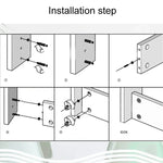 Bộ 3 trong 1 đầu nối vít liên kết đồ nội thất, bộ cố định bánh răng lệch tâm tủ quần áo, 10 cái 40mm, 10 cái 35mm