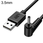 Cáp sạc USB sang DC JINGHUA U550C cho thiết bị nhỏ, 3.5mm, 5.5mm