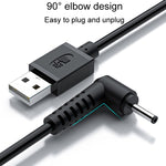 Cáp sạc USB sang DC JINGHUA U550C cho thiết bị nhỏ, 3.5mm, 5.5mm