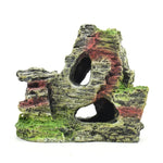 Phụ kiện cảnh quan bể cá Aquascape bằng nhựa resin hình lều wigwam, Mẫu A, Mẫu B, Mẫu C, Mẫu D