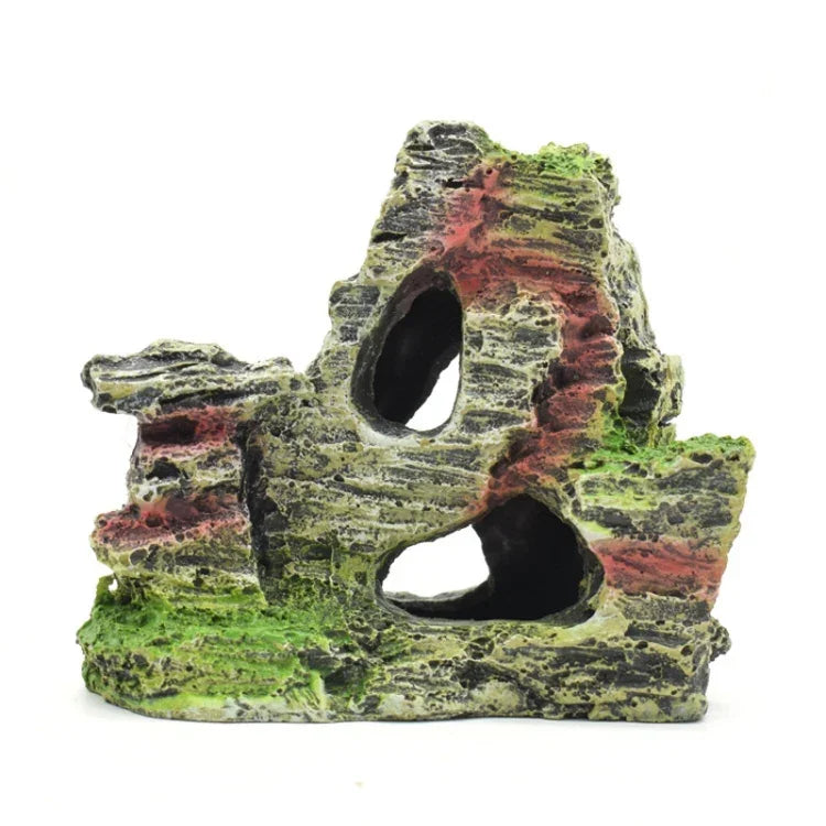 Phụ kiện cảnh quan bể cá Aquascape bằng nhựa resin hình lều wigwam, Mẫu A, Mẫu B, Mẫu C, Mẫu D