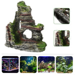 Phụ kiện cảnh quan bể cá Aquascape bằng nhựa resin hình lều wigwam, Mẫu A, Mẫu B, Mẫu C, Mẫu D