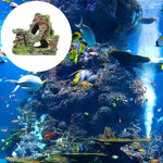 Phụ kiện cảnh quan bể cá Aquascape bằng nhựa resin hình lều wigwam, Mẫu A, Mẫu B, Mẫu C, Mẫu D