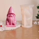 Khuôn silicone làm nến thơm ông già Noel, A ZL-79, B ZL-80, C ZL-81, D ZL-82, E ZL-83, F ZL-84, G ZL-85