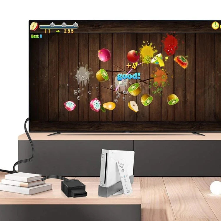 Cáp chuyển đổi Nintendo Wii sang HDMI dài 1m 1080P cho thiết bị Full HD, Wii sang HDMI