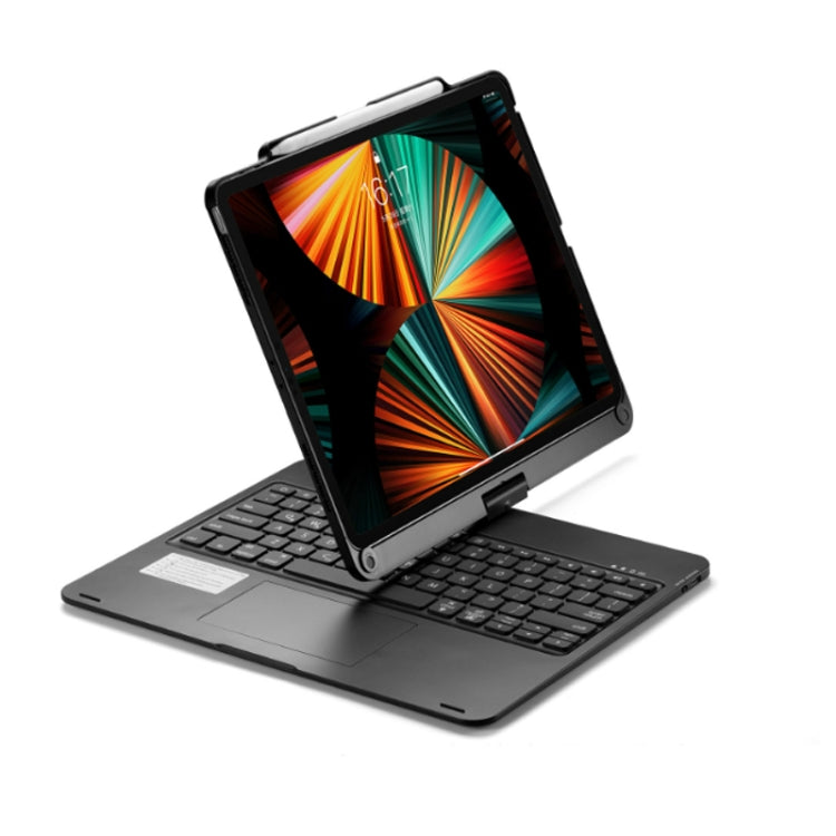 Bàn phím cảm ứng Bluetooth có đèn nền xoay 360 độ cho máy tính bảng iPad Pro 12.9 inch 2022/2021/2020/2018, dành cho iPad Pro 12.9 inch