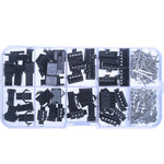 200pcs /Box JST-SM 2.54mm Pitch 2/3/4/5Pin Male/Female Header Connectors Adaptor