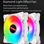 Bộ tản nhiệt máy tính COOLMOON AS360 Magic Diamond Edition ARGB làm mát bằng nước tích hợp đèn CPU Radiator, AS360