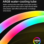 Bộ tản nhiệt máy tính COOLMOON AS360 Magic Diamond Edition ARGB làm mát bằng nước tích hợp đèn CPU Radiator, AS360