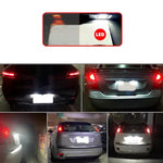 2pcs For Nissan Qashqai J10 / J11 / X-Trail / Teana License Plate Light Modification