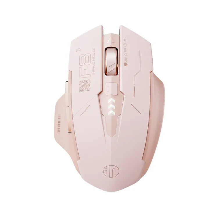 Chuột chơi game máy tính không dây sạc im lặng 2.4G Inphic F8, F8