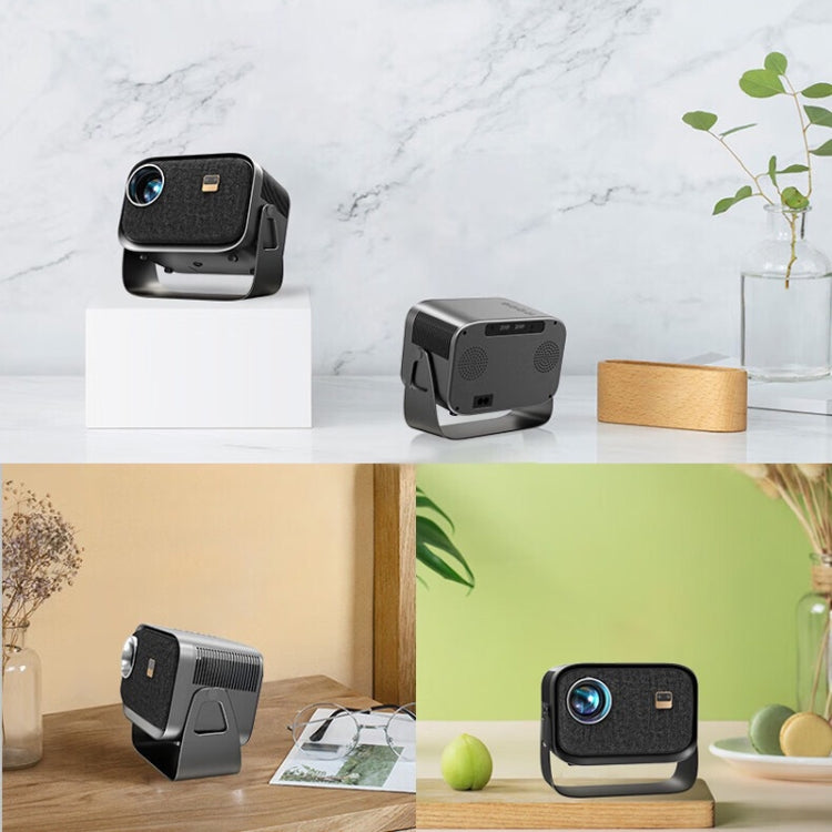 Máy chiếu mini di động rạp hát gia đình thông minh, phiên bản Android 4K HD, phiên bản cùng màn hình cho điện thoại di động