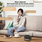 Máy chiếu mini di động rạp hát gia đình thông minh, phiên bản Android 4K HD, phiên bản cùng màn hình cho điện thoại di động