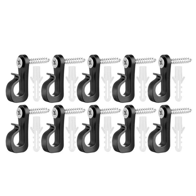 Móc treo đèn lễ hội có vít Phillips cho dây và đèn LED, 10 cái/hộp, 20 cái/hộp, 30 cái/hộp, 45 cái/hộp