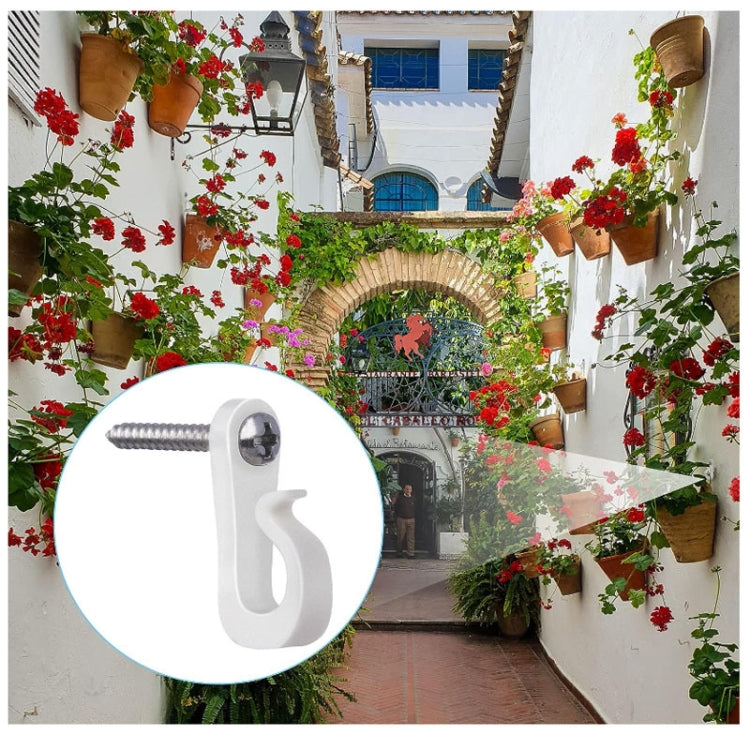 Móc treo đèn lễ hội có vít Phillips cho dây và đèn LED, 10 cái/hộp, 20 cái/hộp, 30 cái/hộp, 45 cái/hộp