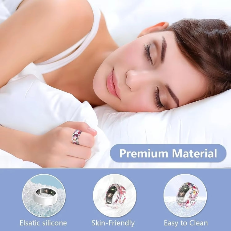Ốp bảo vệ in silicone đàn hồi cho Samsung Galaxy Ring / Oura Ring chống trầy xước, S, M