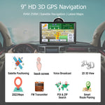 9 Inch 8G/256M Car GPS Navigator With Large Screen Capacitive Bluetooth Map, United States, Canada, Mexico Map, Europe Map, United Kingdom Map, Germany Map, Russia + Ukraine + Belarus Map, Australia Map, South America Map, Middle East Map              ...