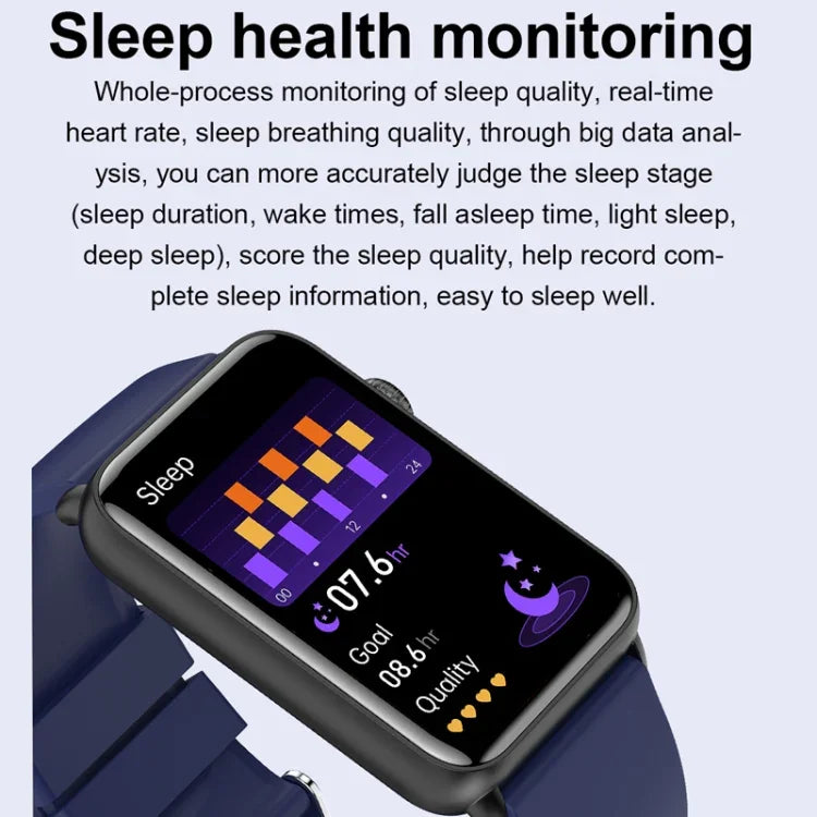 Đồng hồ thông minh vòng ECG đo nhiệt độ, nhịp tim, huyết áp, sức khỏe, gọi Bluetooth, Silicone đen, Silicone đỏ, Silicone xanh, Da đen, Da nâu