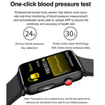 Đồng hồ thông minh vòng ECG đo nhiệt độ, nhịp tim, huyết áp, sức khỏe, gọi Bluetooth, Silicone đen, Silicone đỏ, Silicone xanh, Da đen, Da nâu