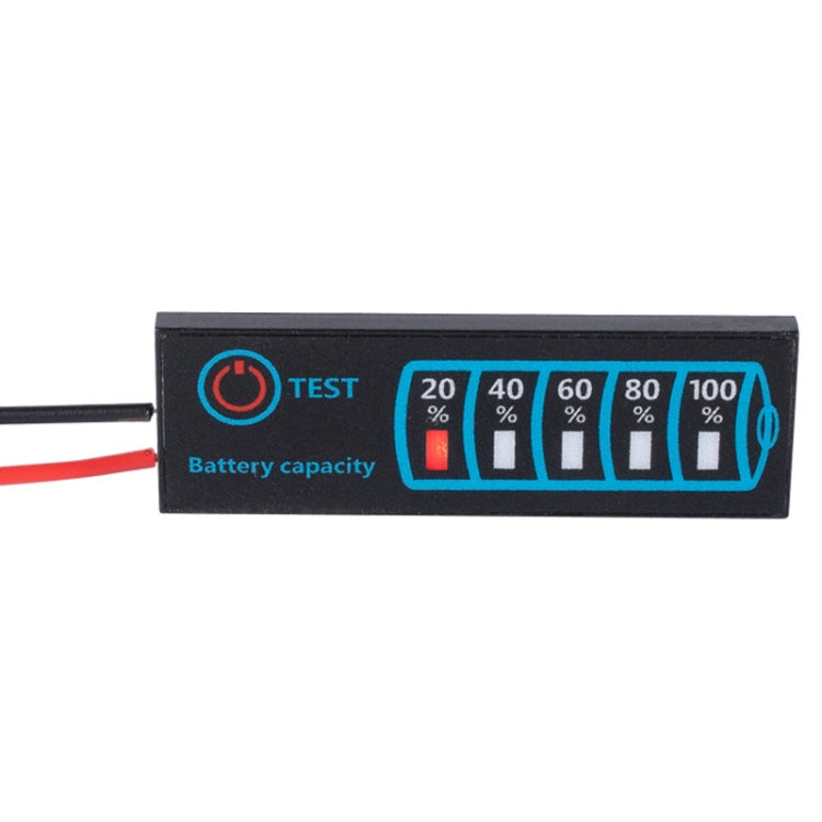 Bảng hiển thị điện áp và điện LED đa năng cho pin axit chì lithium, LED đa năng