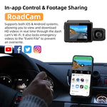 M700A Máy ghi hình xe 3 kênh 4K UHD trước + 1080P trong + 2K sau + GPS + WIFI, Camera hành trình M700A