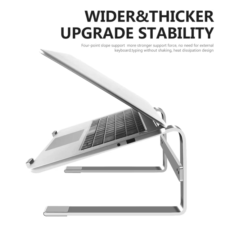 Giá đỡ laptop hợp kim nhôm để bàn tăng cường tản nhiệt, cho máy 13-17 inch
