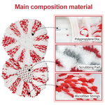 For Vileda / O-Cedar EasyWring Spin Mop Replacement Pad Microfiber Rag