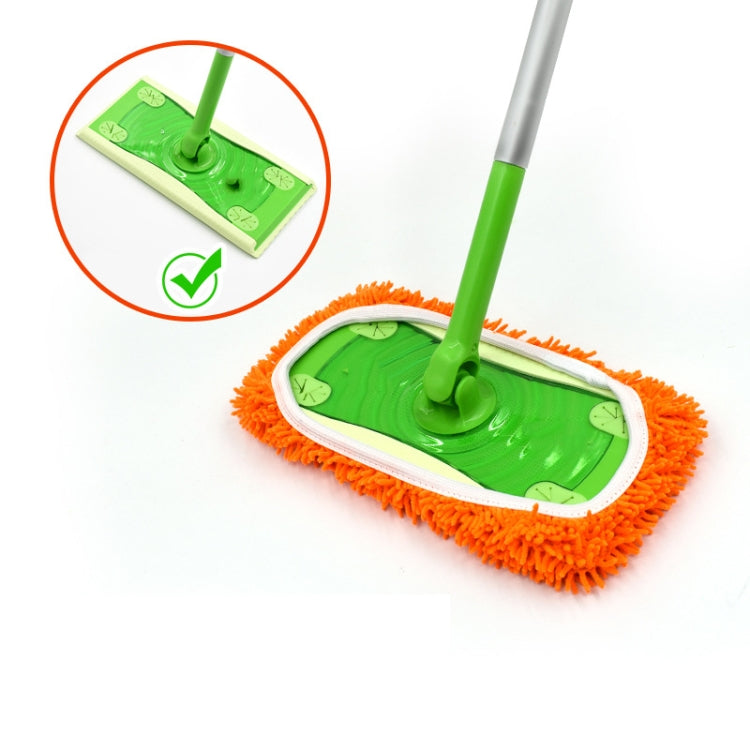Tấm lau thay thế cho Swiffer Sweeper và các loại cây lau phẳng 10 inch khác, 2 chiếc khăn Terry, Coral Fleece xám, Coral Fleece xanh, sọc xám, Chenille xanh, Chenille cam, Chenille xám