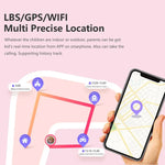 Đồng hồ thông minh trẻ em LT21 1.4 inch 4G toàn cầu, chống nước IP67, WIFI
