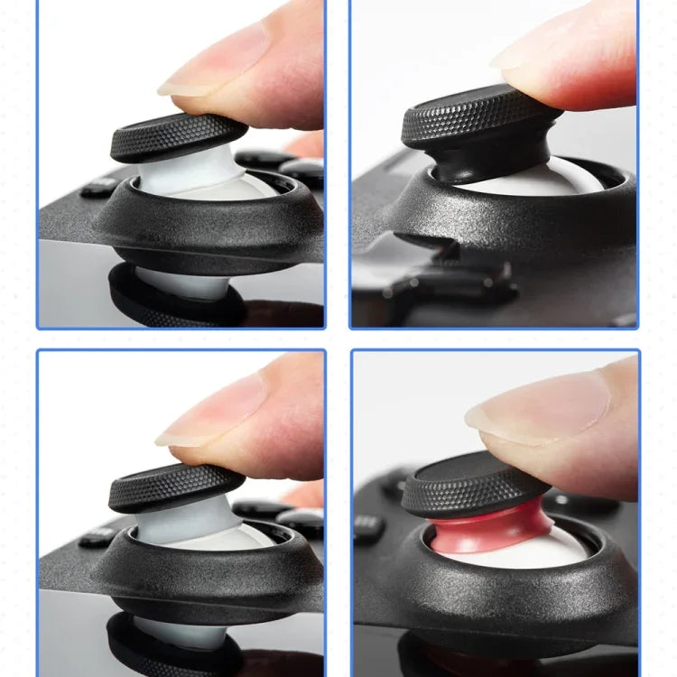 12 cặp bảo vệ cần điều khiển silicon cho Steam Deck / PS4 / PS5 / Switch / Xbox, 12 cặp màu hỗn hợp