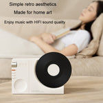 Loa Bluetooth đồng hồ cổ quay phim loa siêu trầm không dây âm thanh Hifi