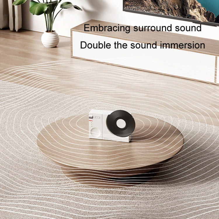 Loa Bluetooth đồng hồ cổ quay phim loa siêu trầm không dây âm thanh Hifi