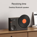 Loa Bluetooth đồng hồ cổ quay phim loa siêu trầm không dây âm thanh Hifi
