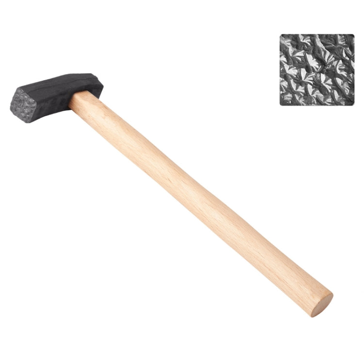Búa vuông làm đồ trang sức thủ công DIY, búa tạo kết cấu vàng và bạc, số 1 đến số 15