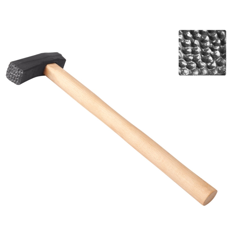 Búa vuông làm đồ trang sức thủ công DIY, búa tạo kết cấu vàng và bạc, số 1 đến số 15
