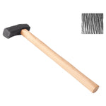 Búa vuông làm đồ trang sức thủ công DIY, búa tạo kết cấu vàng và bạc, số 1 đến số 15