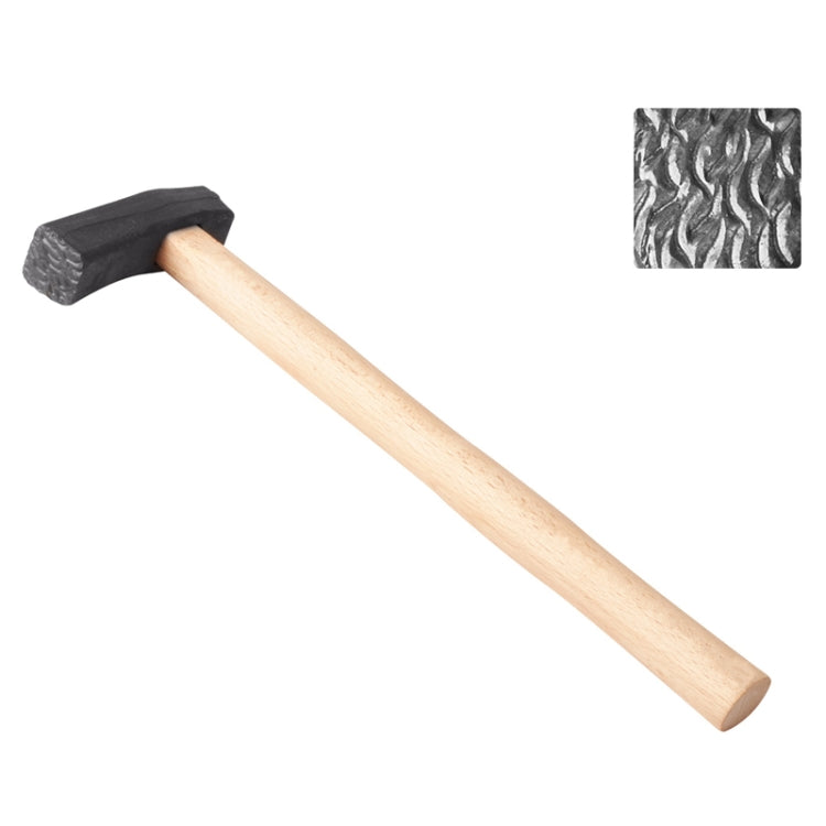 Búa vuông làm đồ trang sức thủ công DIY, búa tạo kết cấu vàng và bạc, số 1 đến số 15