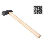 Búa vuông làm đồ trang sức thủ công DIY, búa tạo kết cấu vàng và bạc, số 1 đến số 15