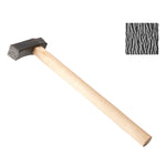 Búa vuông làm đồ trang sức thủ công DIY, búa tạo kết cấu vàng và bạc, số 1 đến số 15