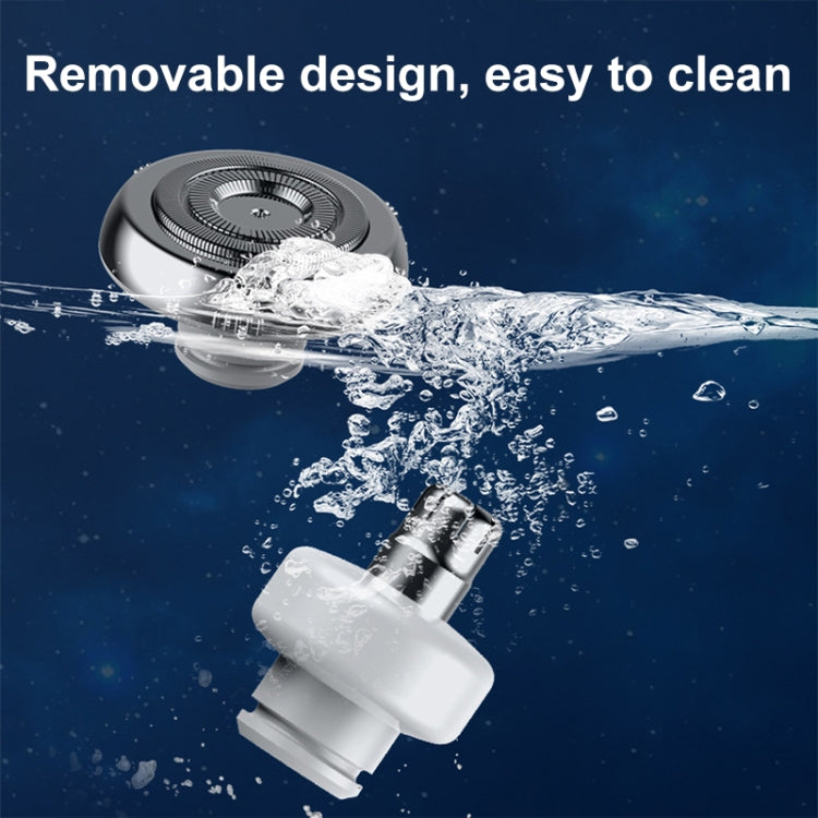 Máy cạo râu điện mini 2 trong 1 TY-500 có thể sạc lại, di động