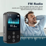 Máy nghe nhạc MP3 Bluetooth HIFI thể thao kẹp màn hình cảm ứng MP4, không có thẻ TF, 8GB, 16GB, 32GB, 64GB, 128GB