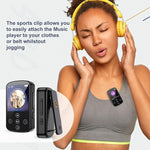 Máy nghe nhạc MP3 Bluetooth HIFI thể thao kẹp màn hình cảm ứng MP4, không có thẻ TF, 8GB, 16GB, 32GB, 64GB, 128GB
