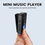Máy nghe nhạc MP3 Bluetooth HIFI thể thao kẹp màn hình cảm ứng MP4, không có thẻ TF, 8GB, 16GB, 32GB, 64GB, 128GB