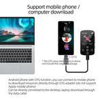 Máy nghe nhạc MP3 Bluetooth HIFI thể thao kẹp màn hình cảm ứng MP4, không có thẻ TF, 8GB, 16GB, 32GB, 64GB, 128GB